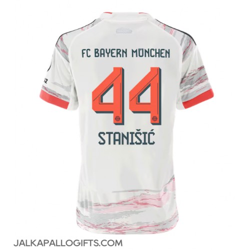 Bayern Munich Josip Stanisic #44 Vieraspaita Naiset 2025-26 Lyhythihainen